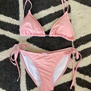 pink bikini